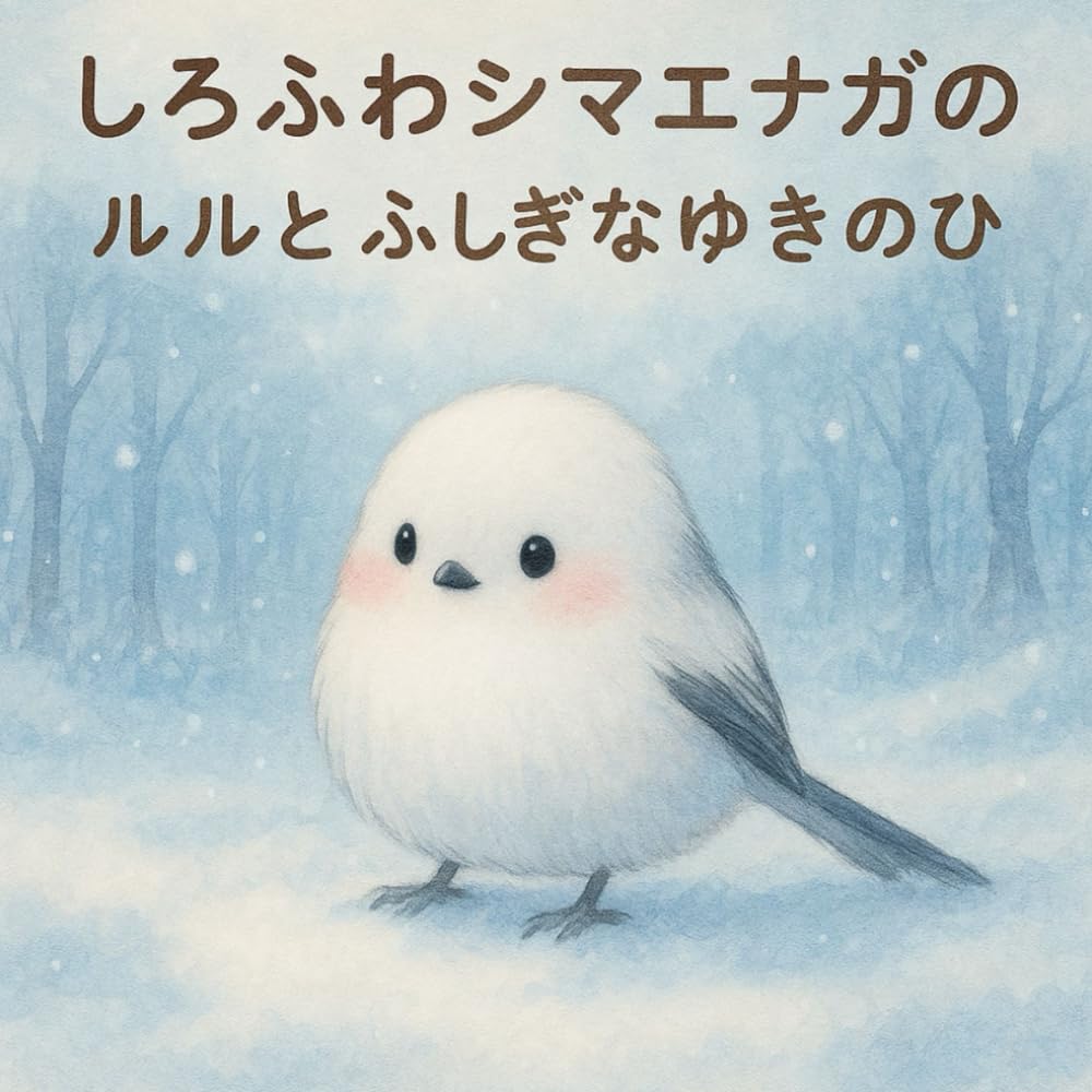 しろふわシマエナガの ルルと ふしぎな ゆきのひ｜冬の森と光の精霊に